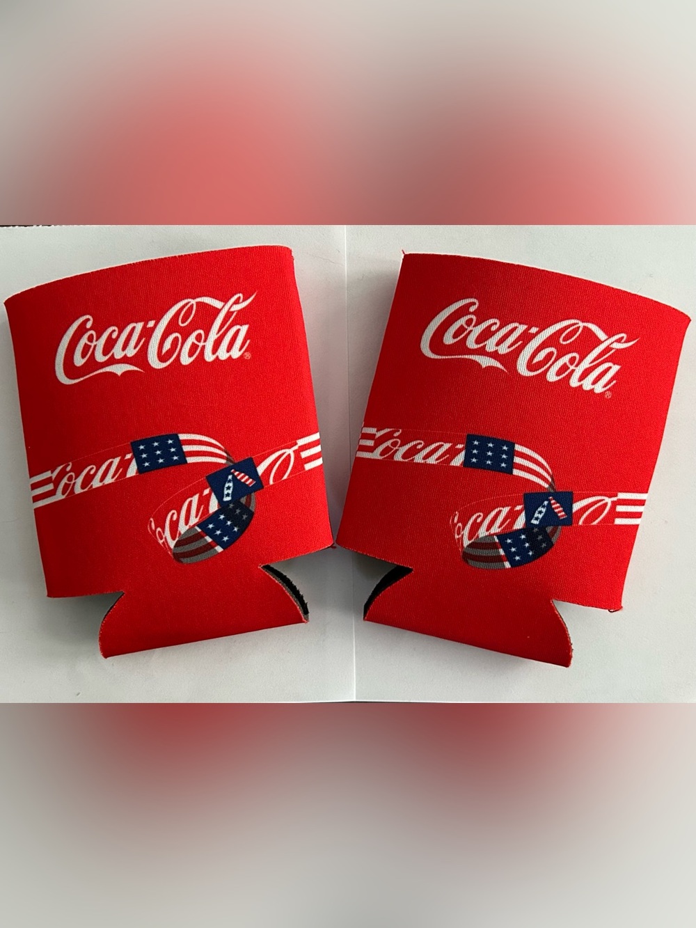 NEW!! Authentic Limited Edition Coca Cola  x Target Collab Can Cooler Set (NWT)